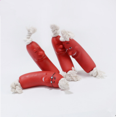 Pet Sausage Toy - Durable Chew Rope for Training Dogs