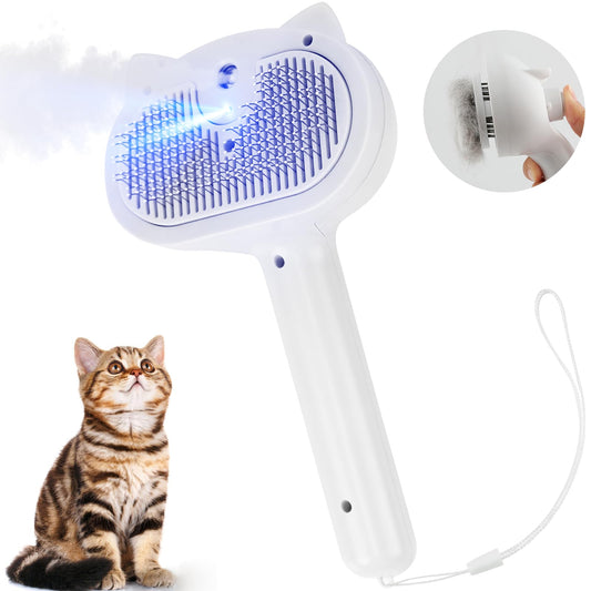 Cat/Dog Steam Brush for Shedding